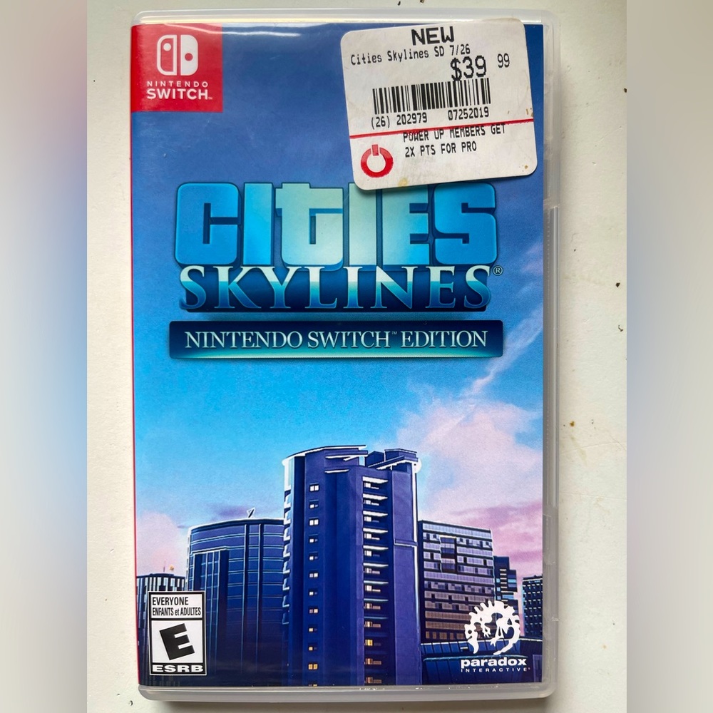 Nintendo switch City Skylines